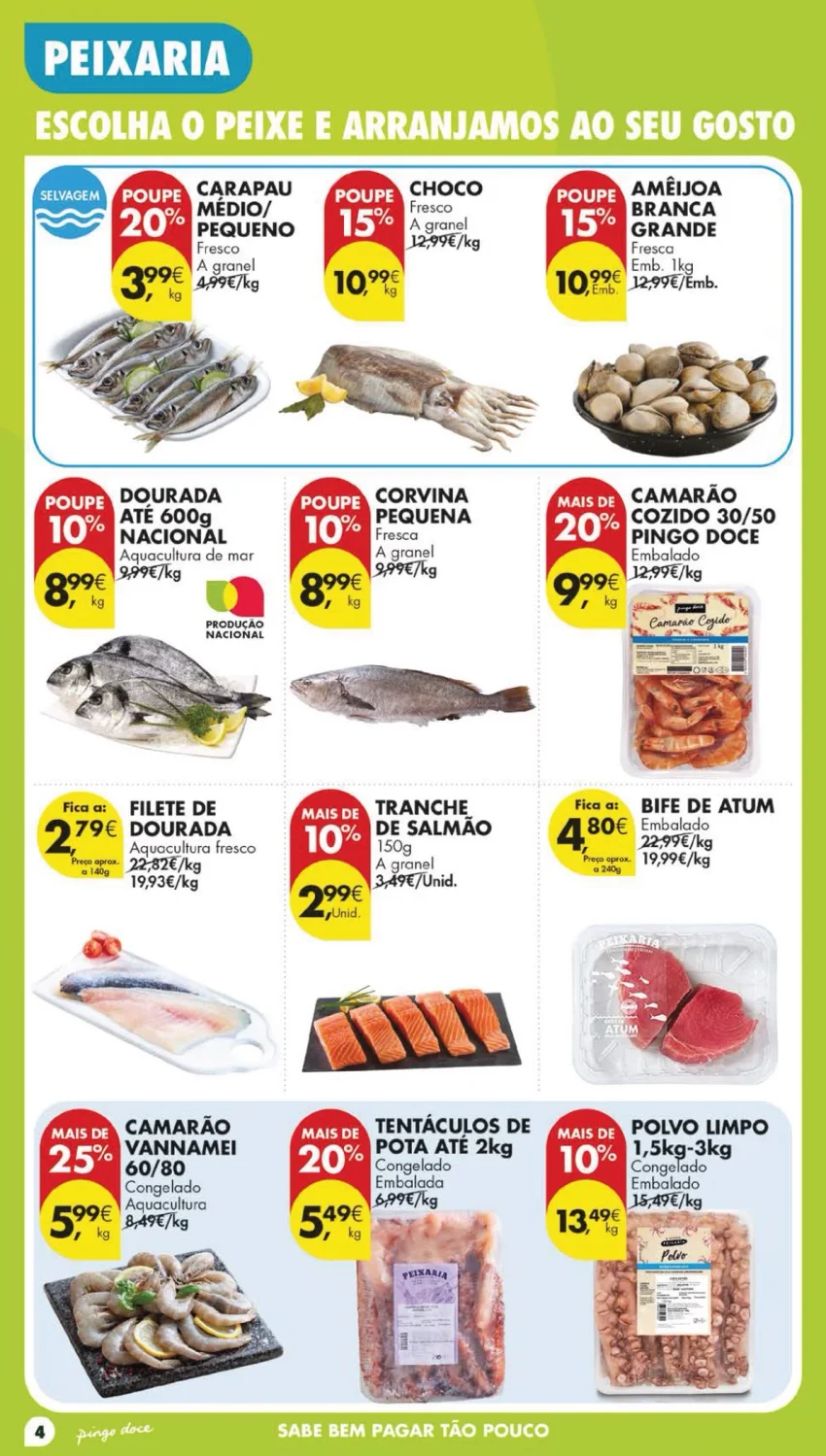 Página 4 do Folheto Pingo Doce