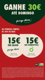Folheto Pingo Doce fim de semana (25 a 28 setembro)
