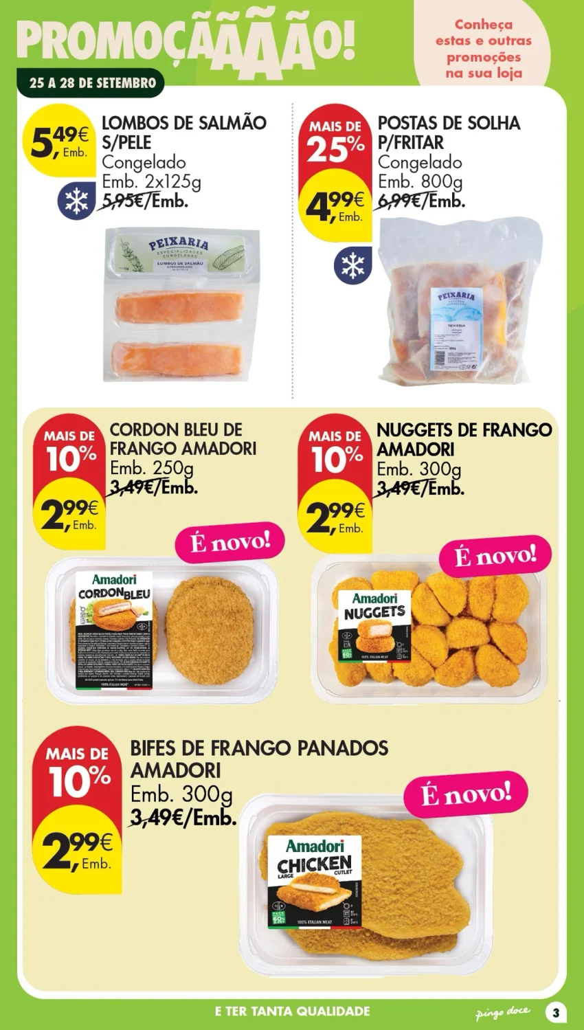 Página 3 do Folheto Pingo Doce Fim De Semana