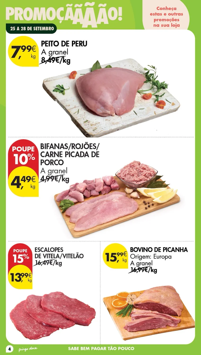 Página 4 do Folheto Pingo Doce Fim De Semana