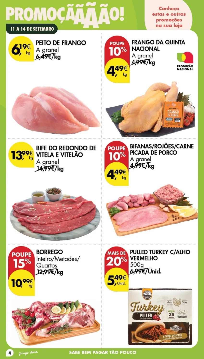 Página 4 do Folheto Pingo Doce Fim De Semana