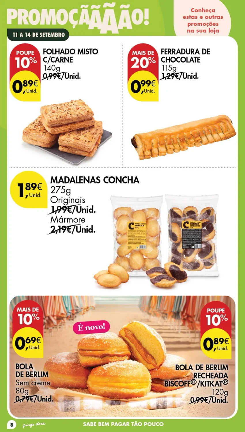 Página 8 do Folheto Pingo Doce Fim De Semana