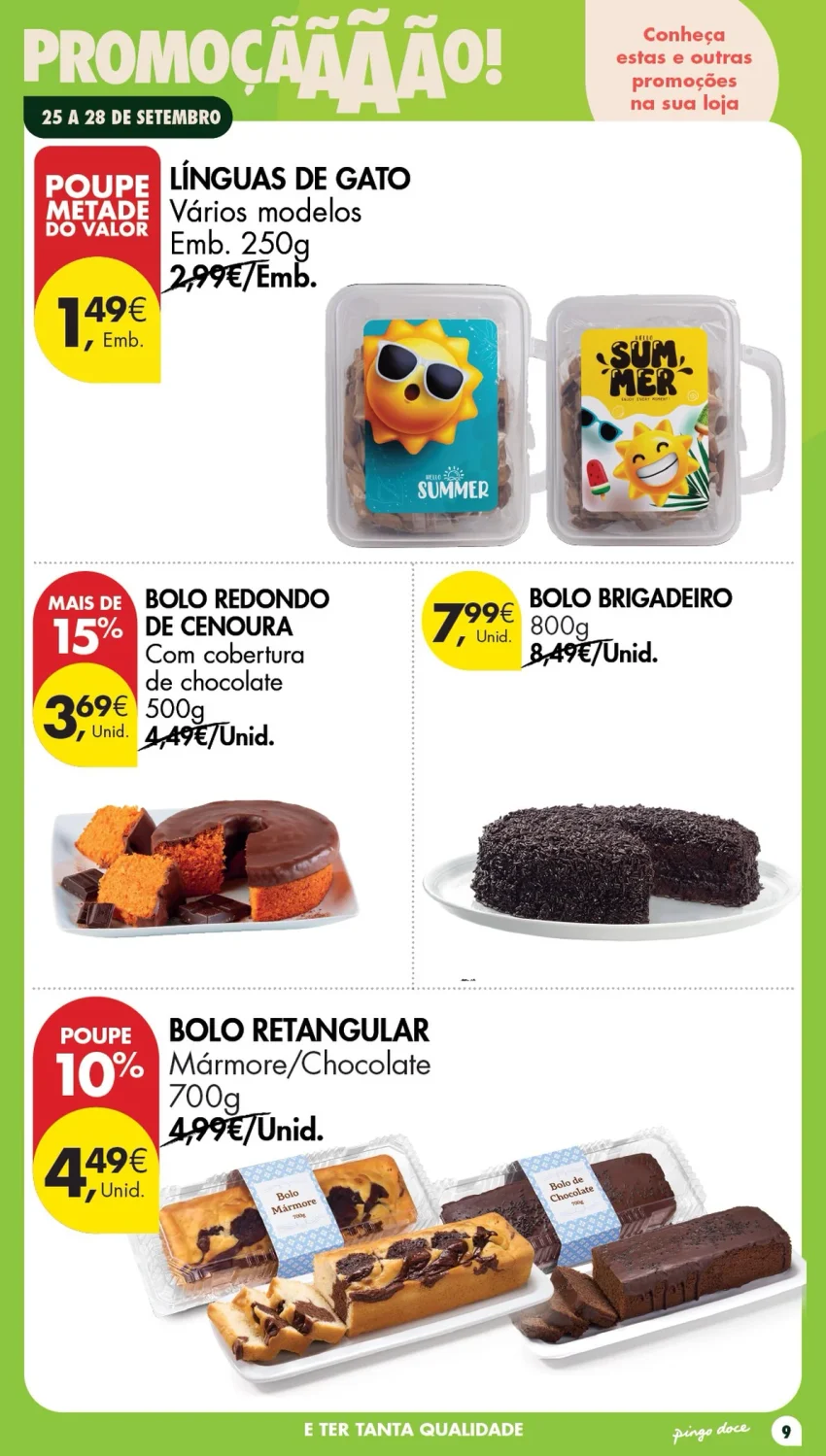 Página 9 do Folheto Pingo Doce Fim De Semana