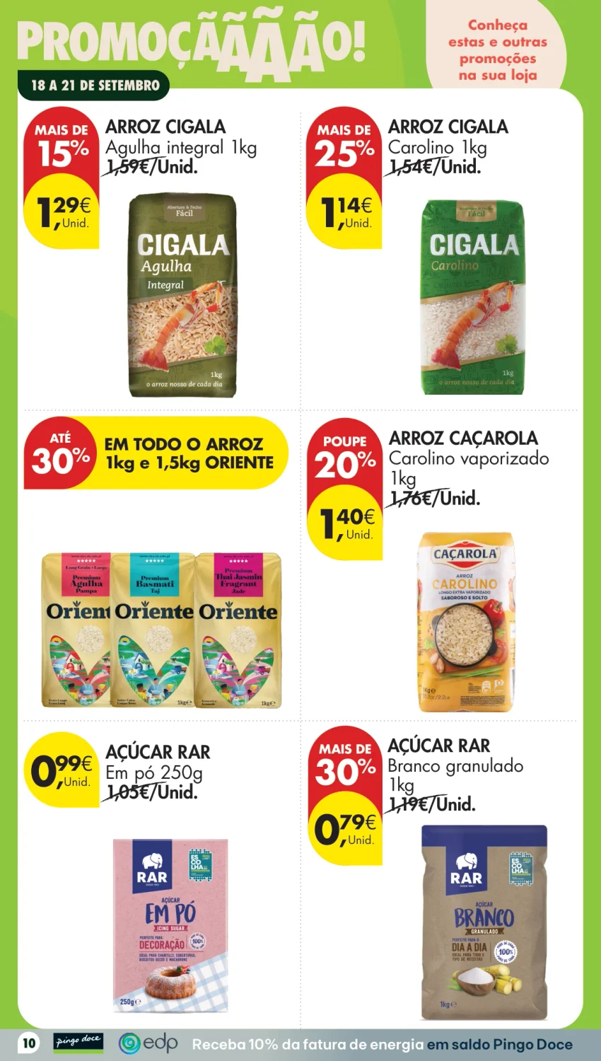 Página 10 do Folheto Pingo Doce Fim De Semana