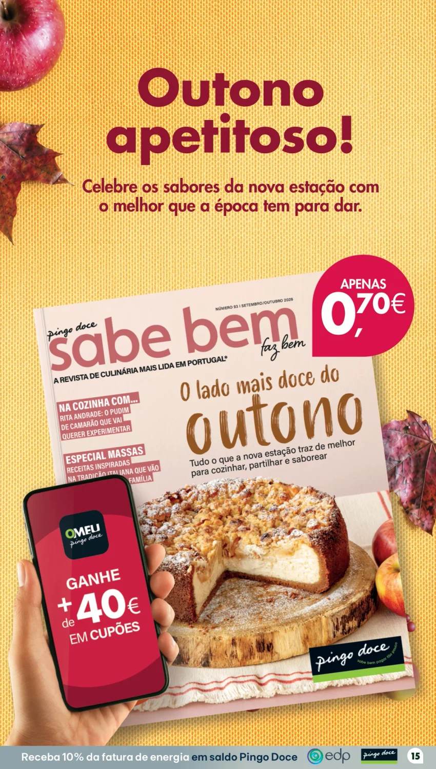 Página 15 do Folheto Pingo Doce Fim De Semana