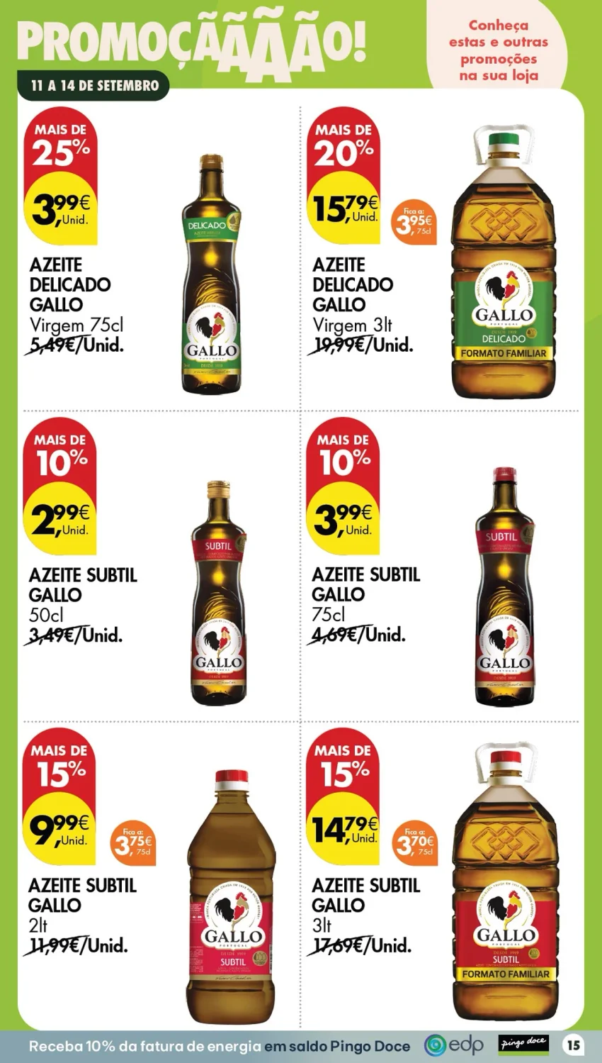 Página 15 do Folheto Pingo Doce Fim De Semana