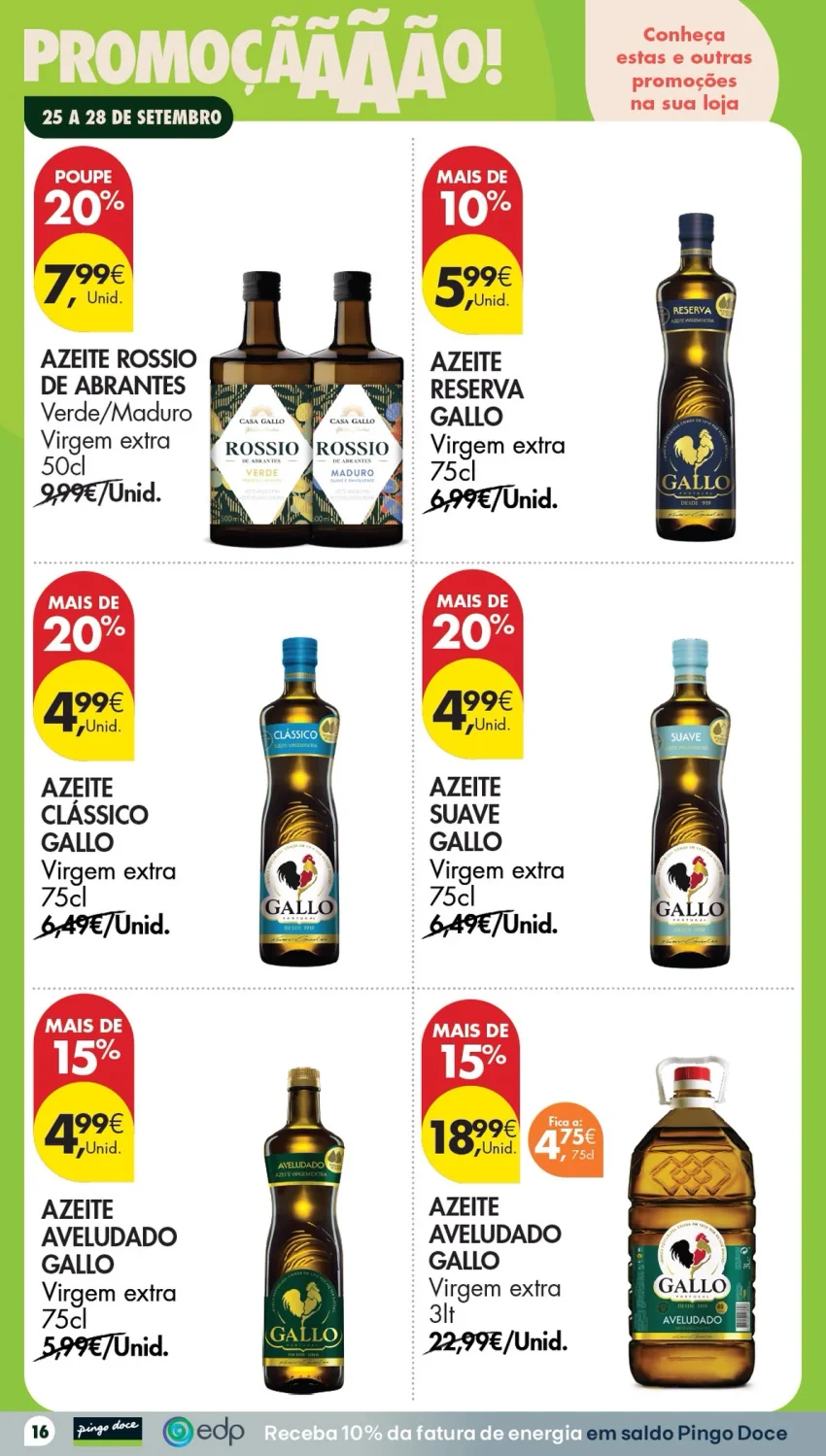 Página 16 do Folheto Pingo Doce Fim De Semana
