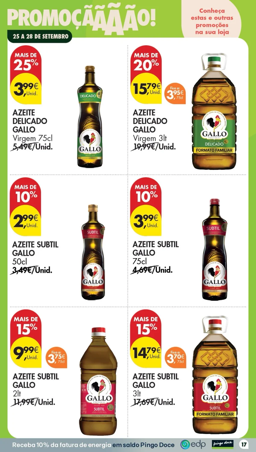 Página 17 do Folheto Pingo Doce Fim De Semana