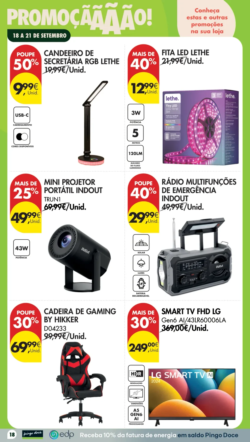 Página 18 do Folheto Pingo Doce Fim De Semana