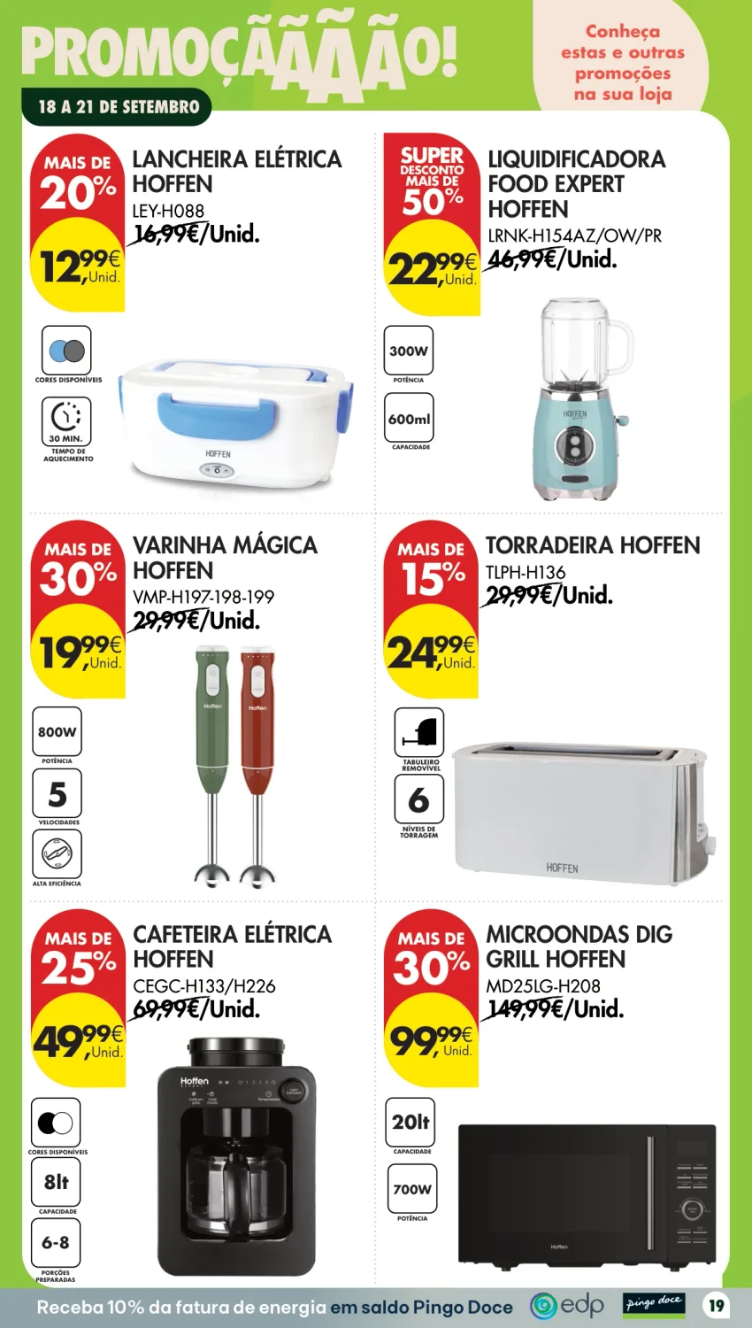 Página 19 do Folheto Pingo Doce Fim De Semana