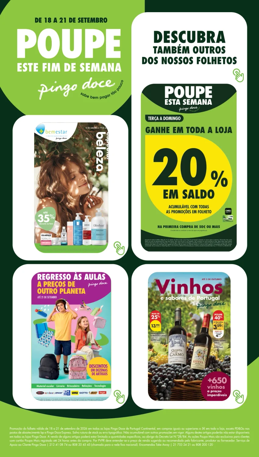 Página 20 do Folheto Pingo Doce Fim De Semana