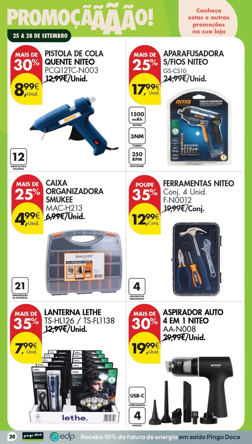 Página 20 do Folheto Pingo Doce Fim De Semana