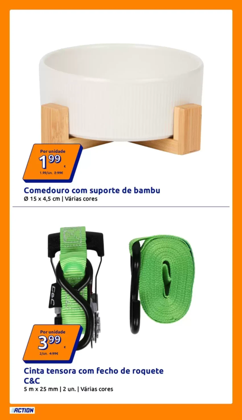 Página 4 do Folheto Action