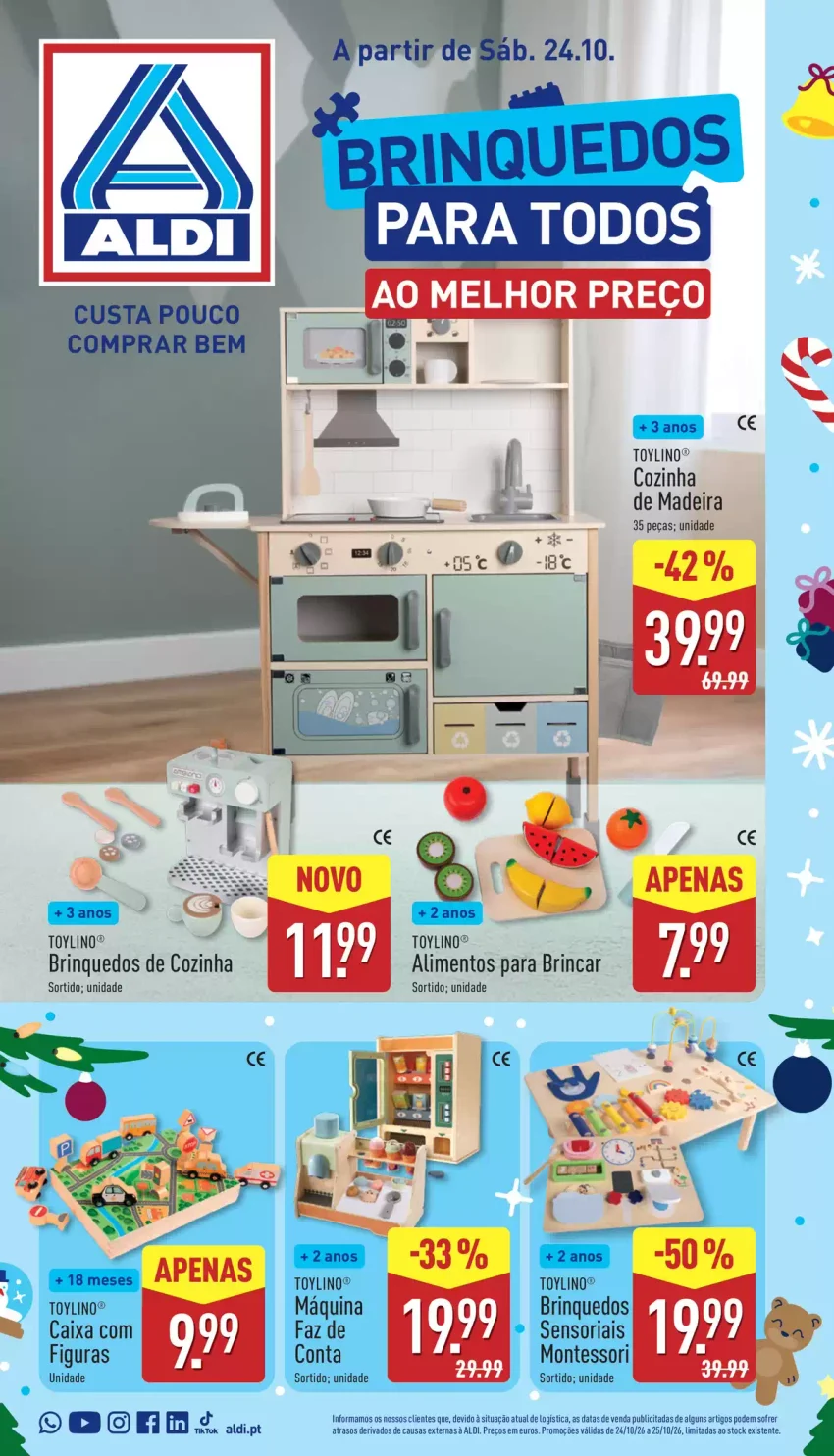 Página 1 do Folheto ALDI
