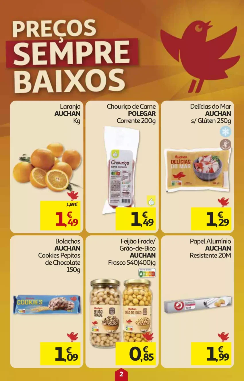 Folheto Auchan