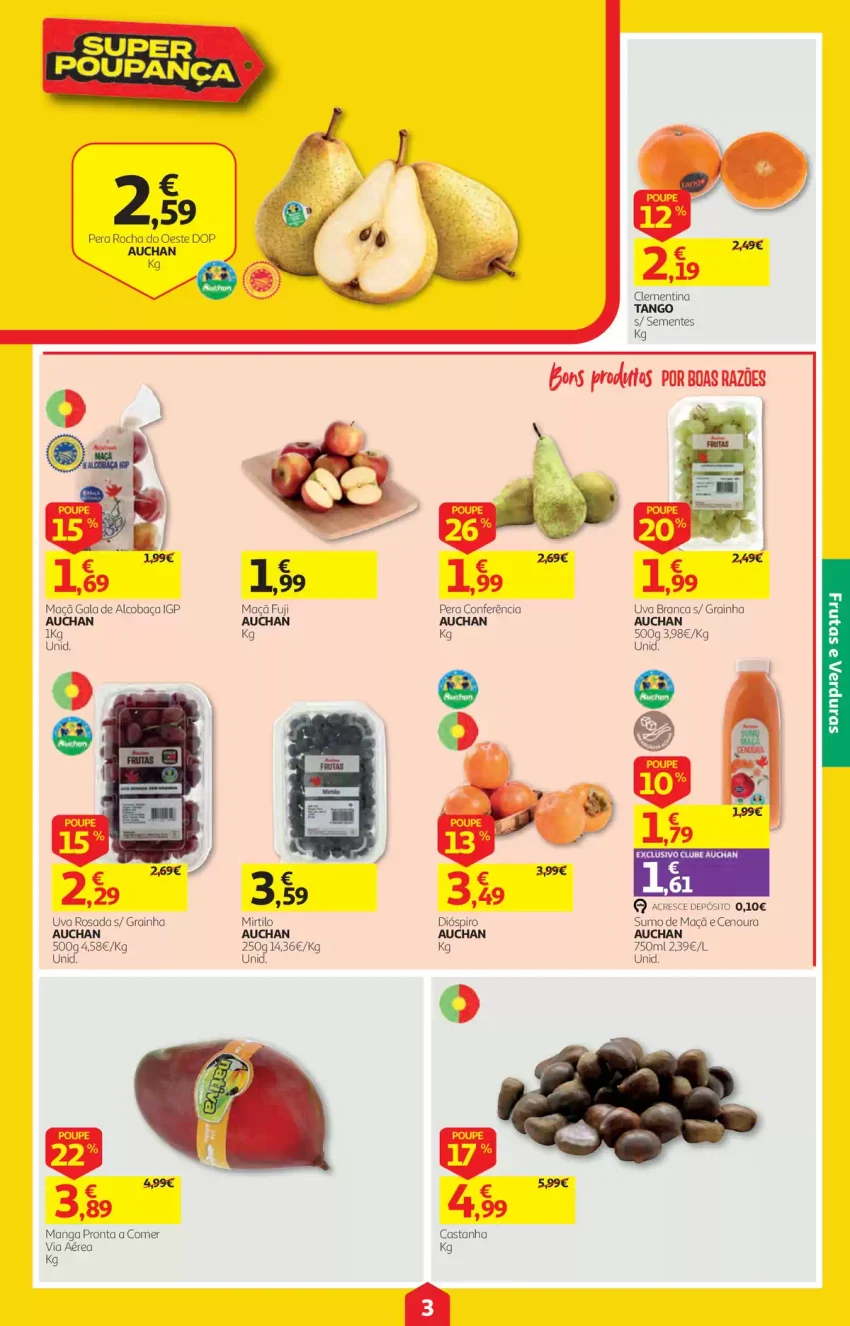 Página 3 do Folheto Auchan