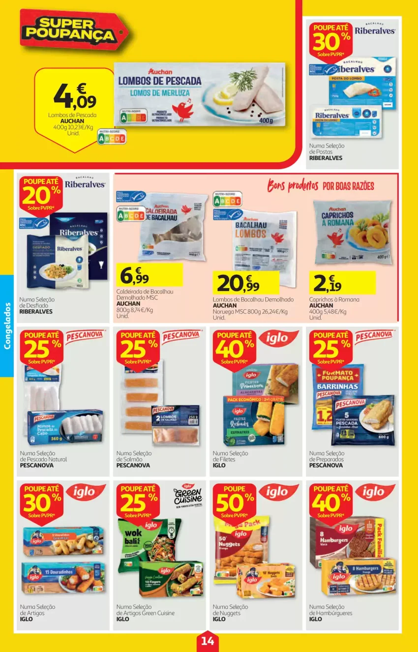 Página 14 do Folheto Auchan