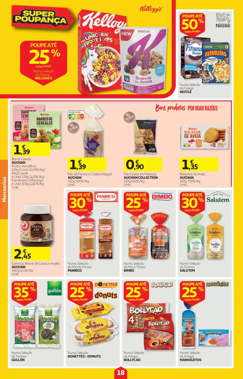 Página 18 do Folheto Auchan