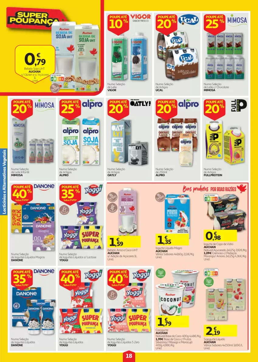 Página 18 do Folheto Auchan