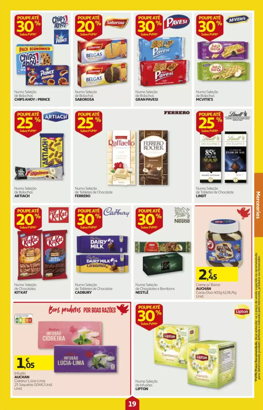 Folheto Auchan