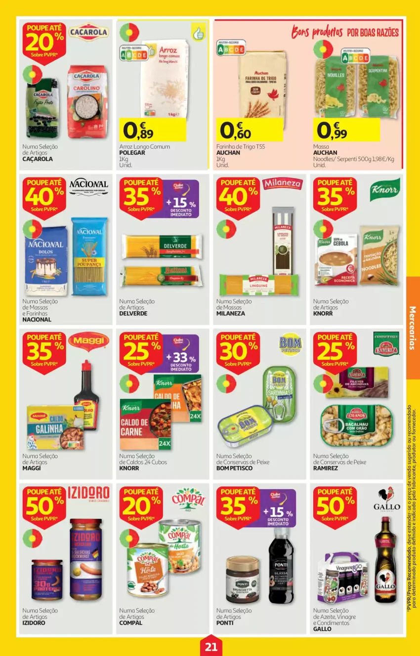 Página 21 do Folheto Auchan