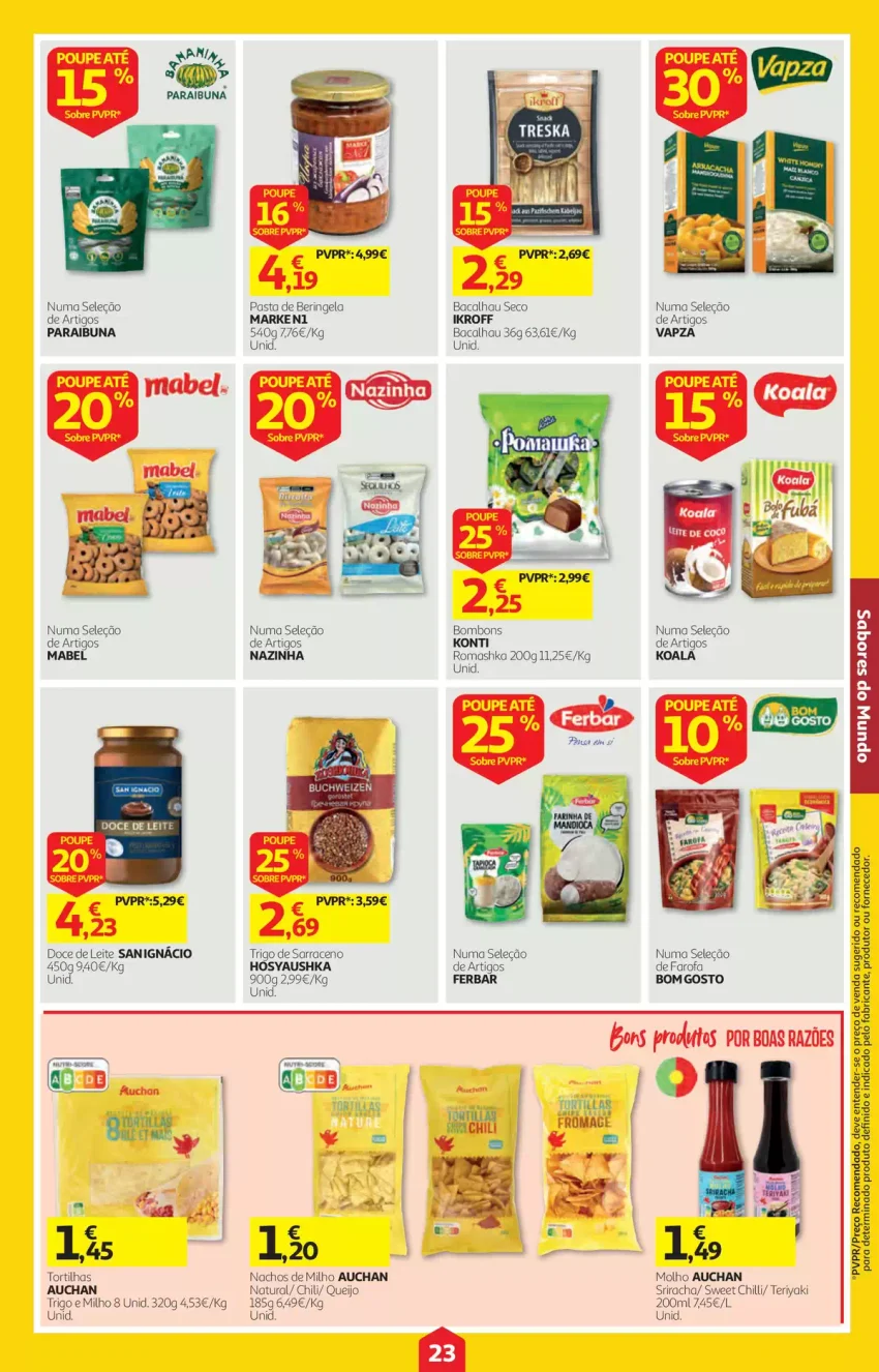 Página 23 do Folheto Auchan