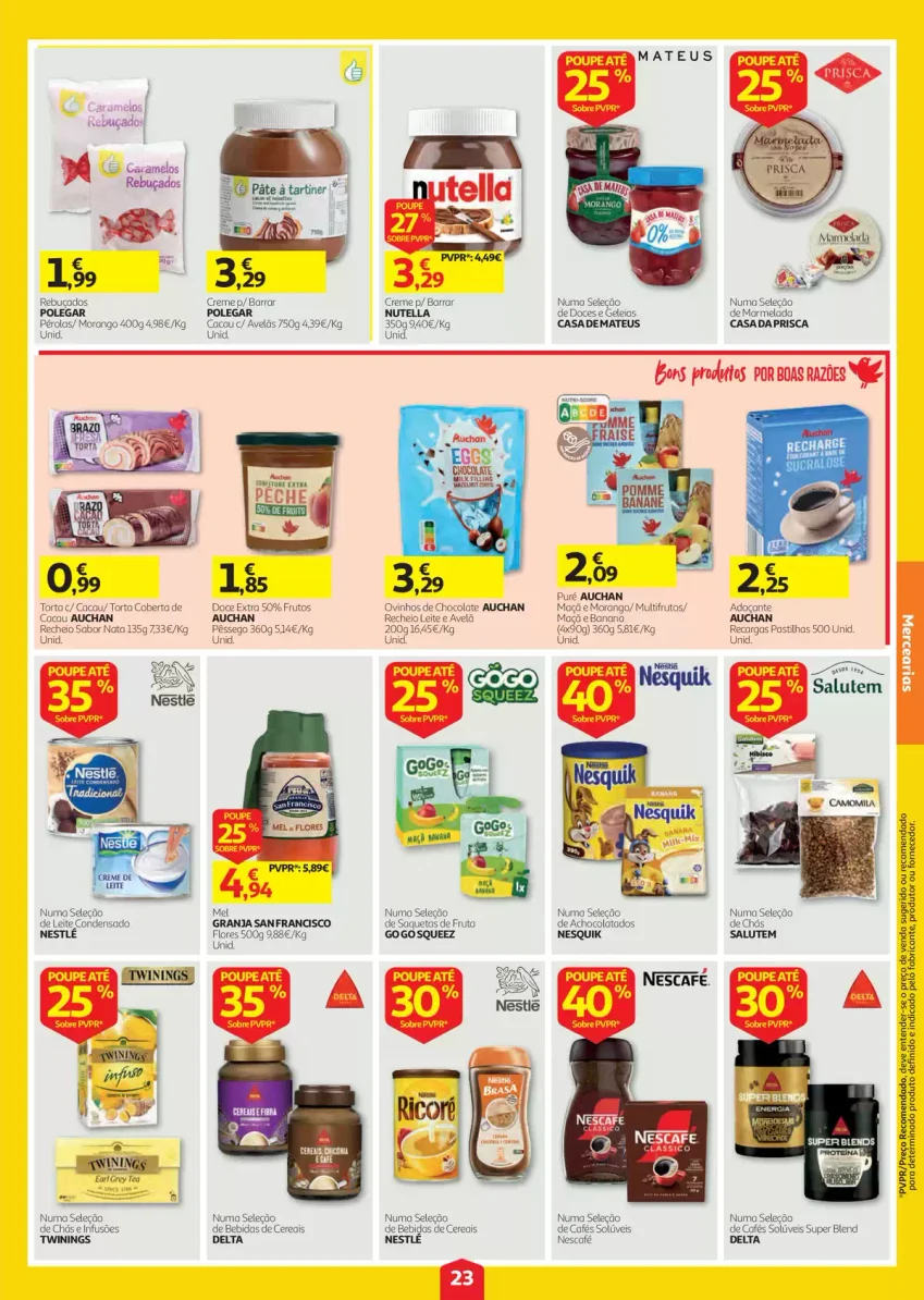 Página 23 do Folheto Auchan