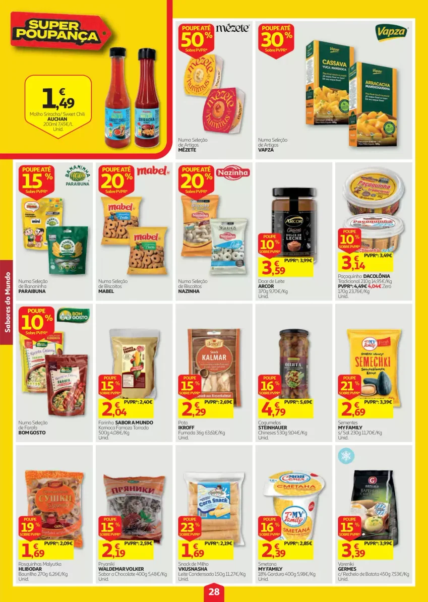 Página 28 do Folheto Auchan