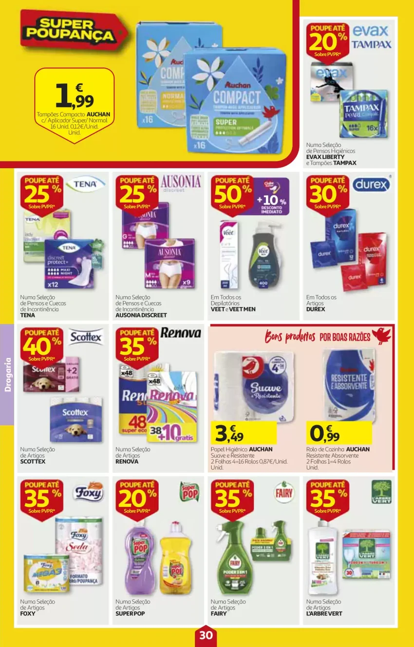 Folheto Auchan