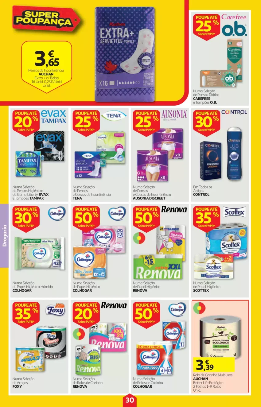 Página 30 do Folheto Auchan
