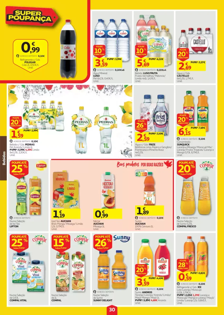 Página 30 do Folheto Auchan