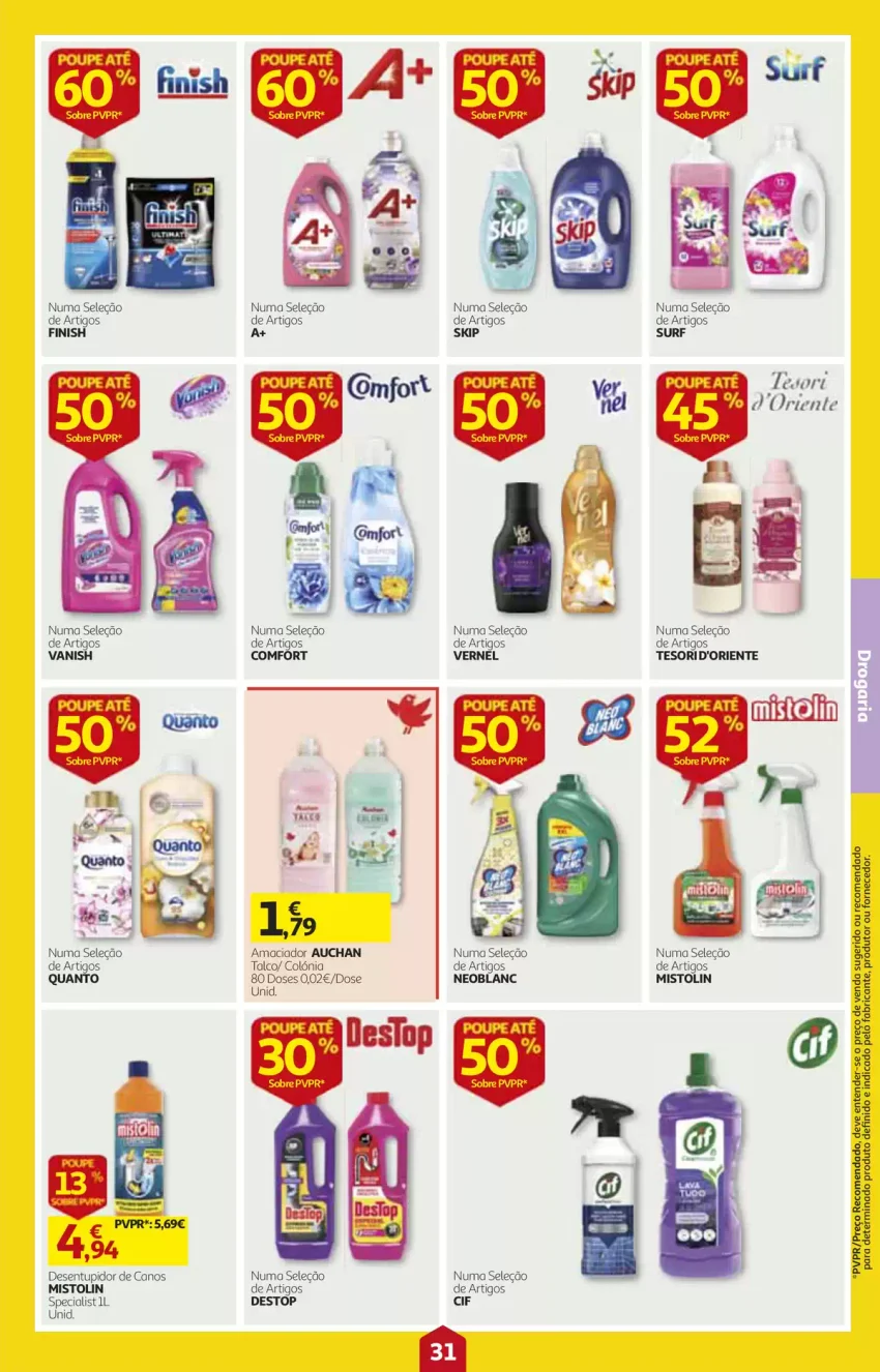 Folheto Auchan