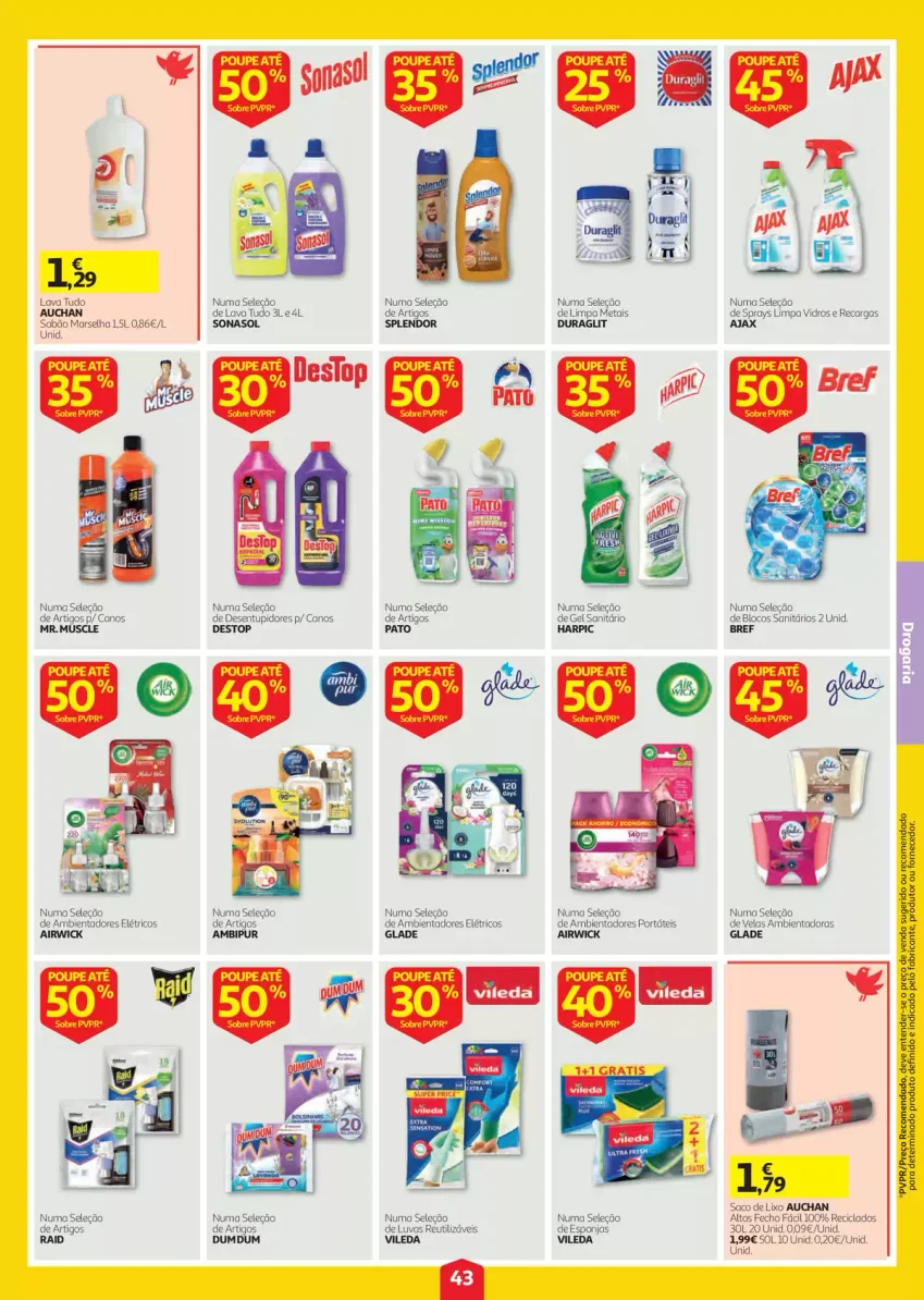 Página 40 do Folheto Auchan