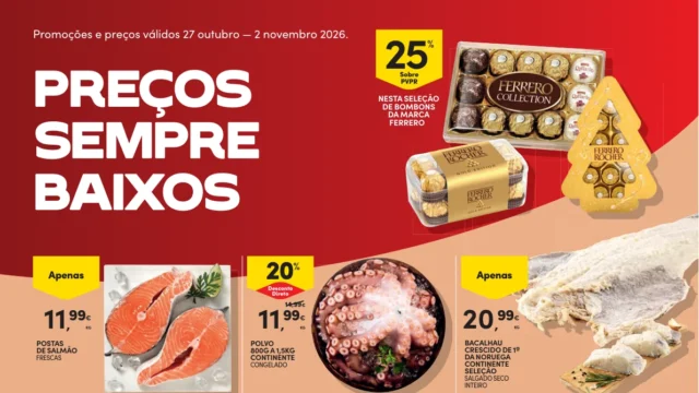 Folheto Continente (27 de outubro a 2 de novembro)