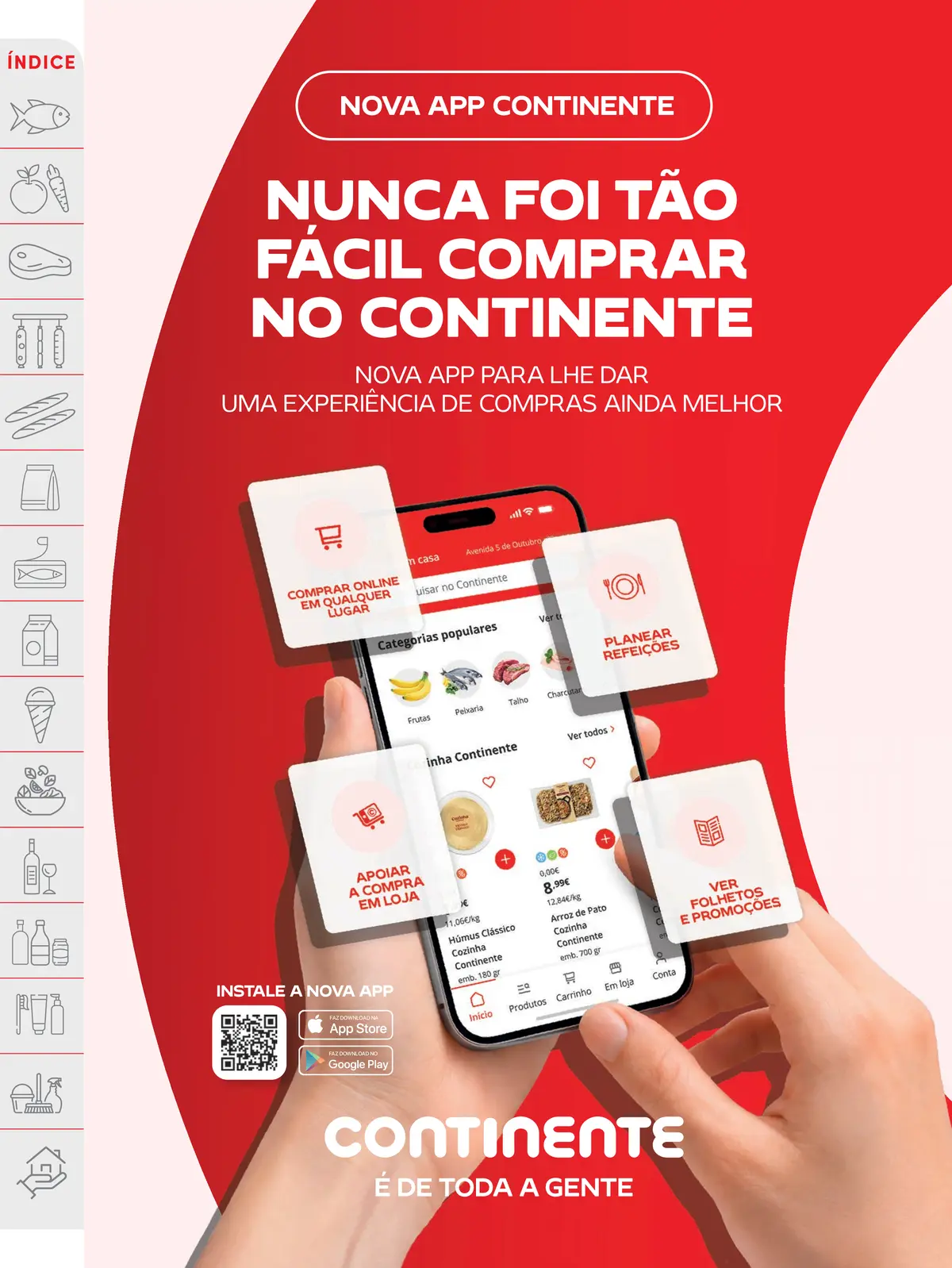 Página 2 do Folheto Continente