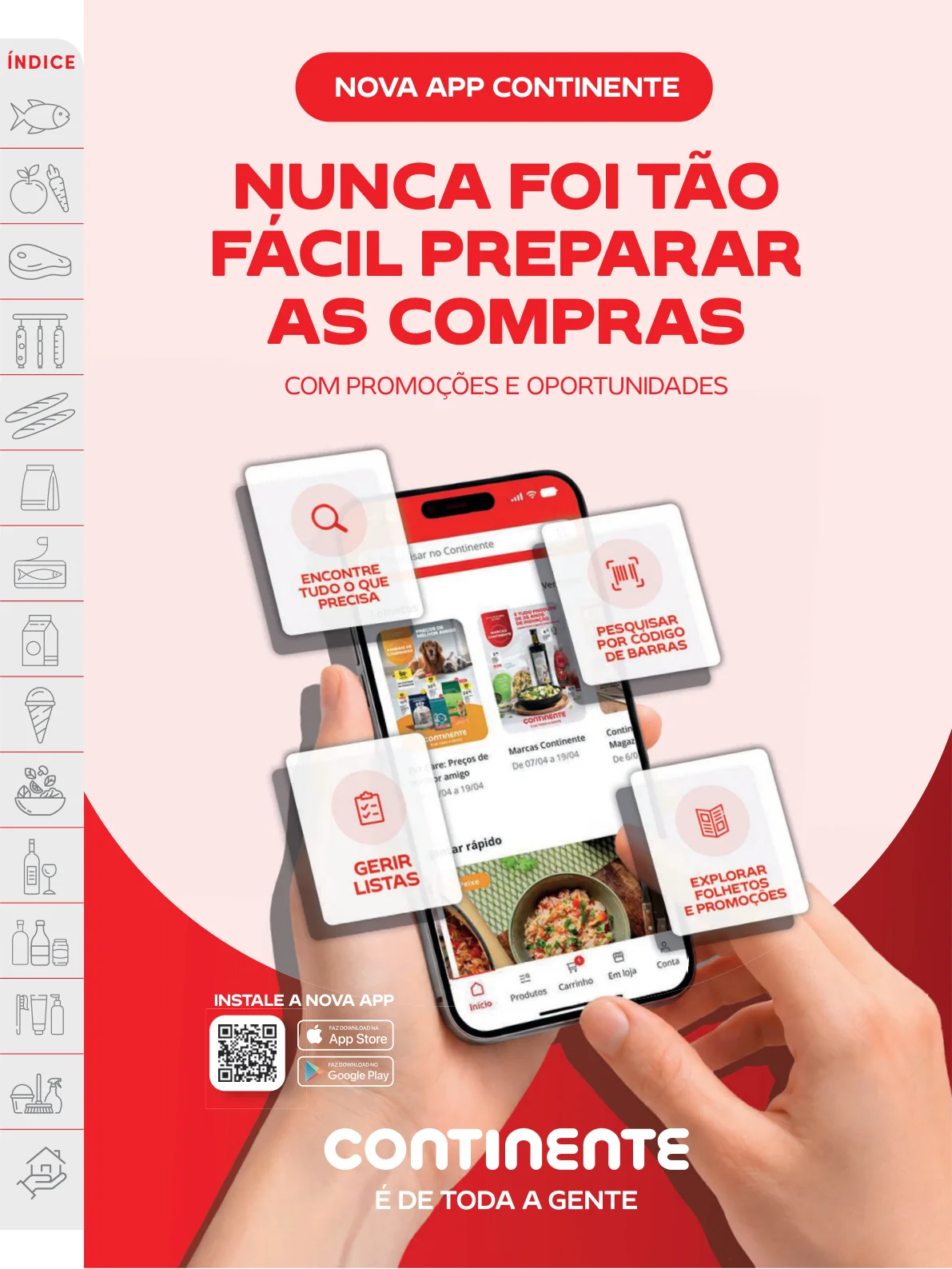 Página 2 do Folheto Continente