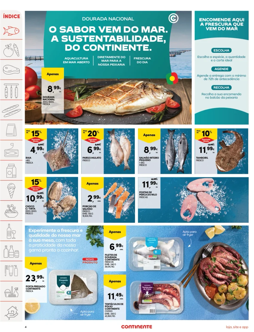 Página 4 do Folheto Continente