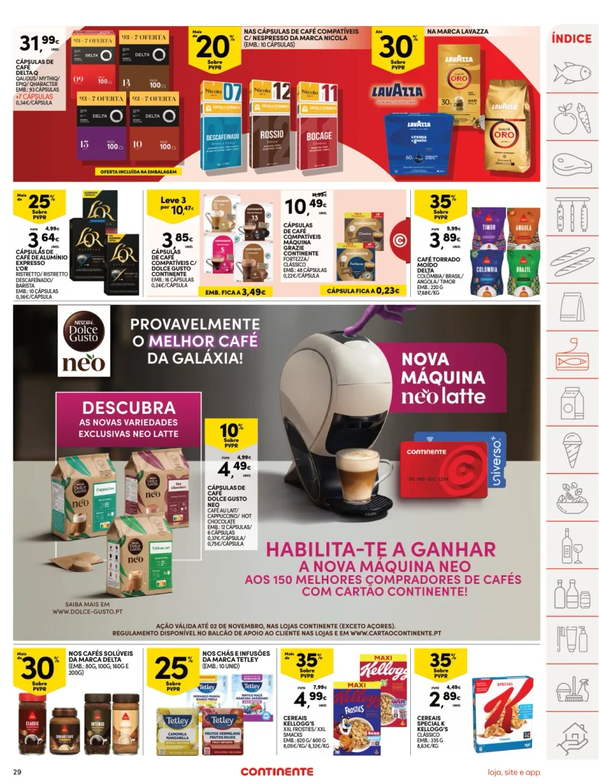 Página 29 do Folheto Continente