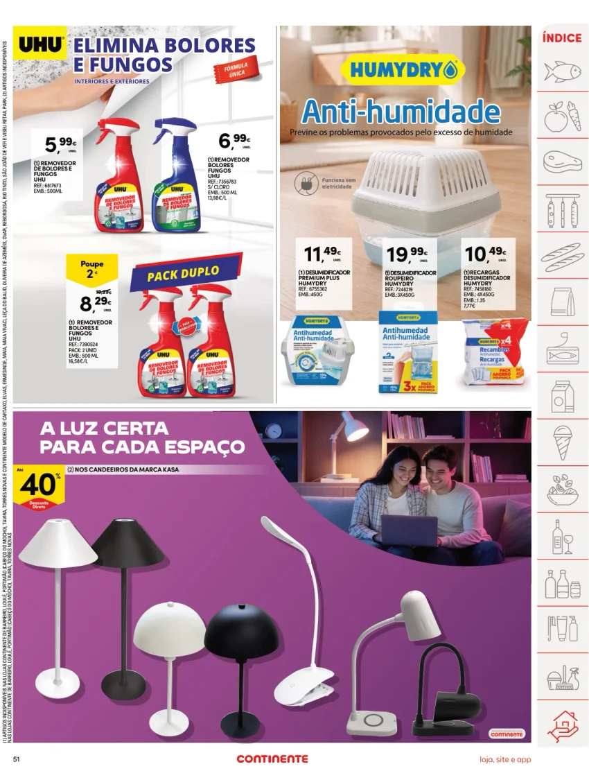 Página 51 do Folheto Continente