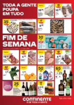 Capa do Folheto Continente Fim De Semana