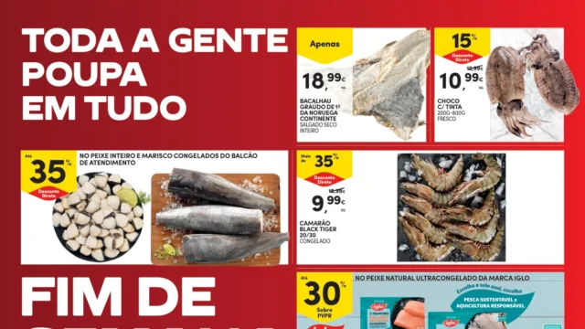 Folheto Continente fim de semana (2 a 5 de outubro)