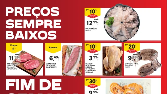 Folheto Continente fim de semana (30 de outubro a 2 de novembro)