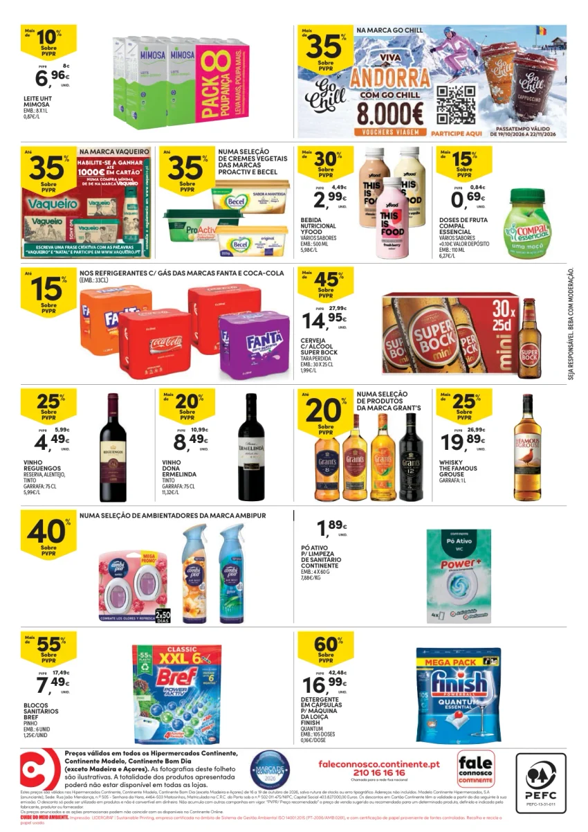 Página 4 do Folheto Continente Fim De Semana