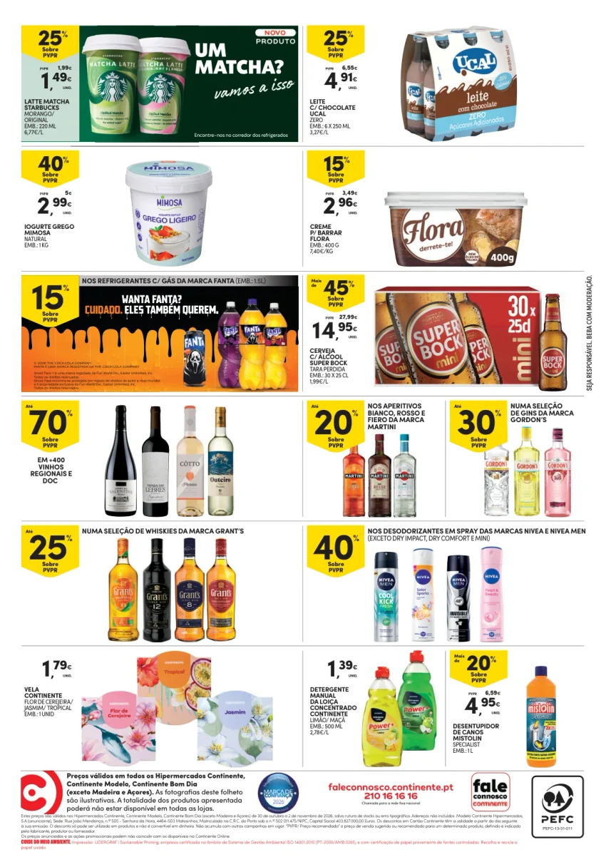 Página 4 do Folheto Continente Fim De Semana