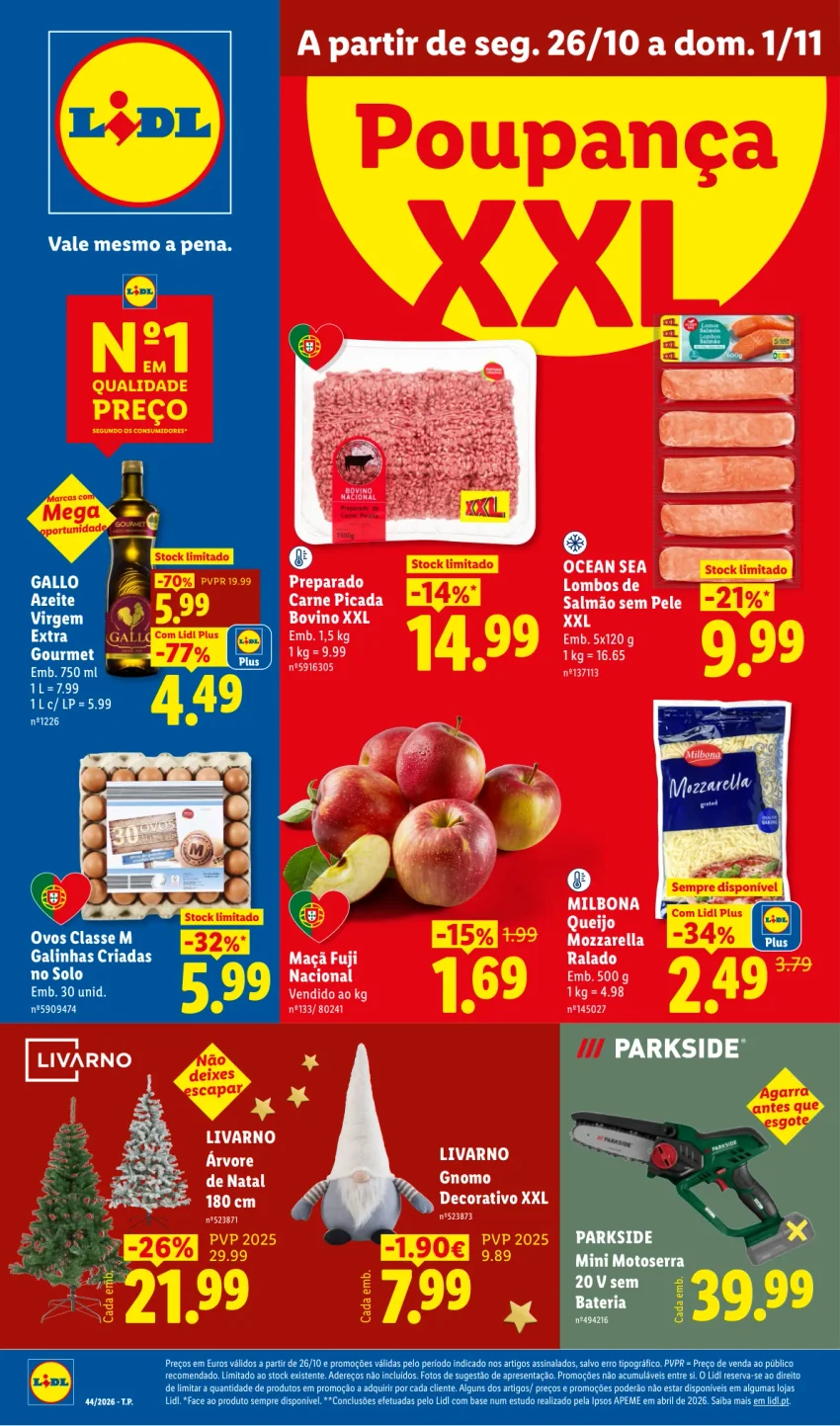 Página 1 do Folheto LiDL Promoções