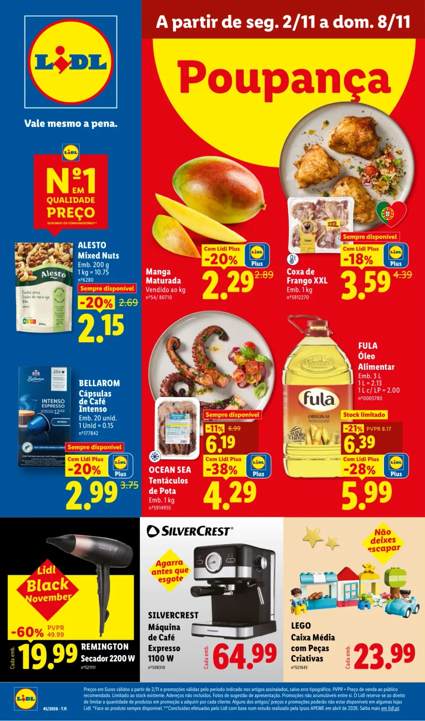 Página 1 do Folheto LiDL Promoções