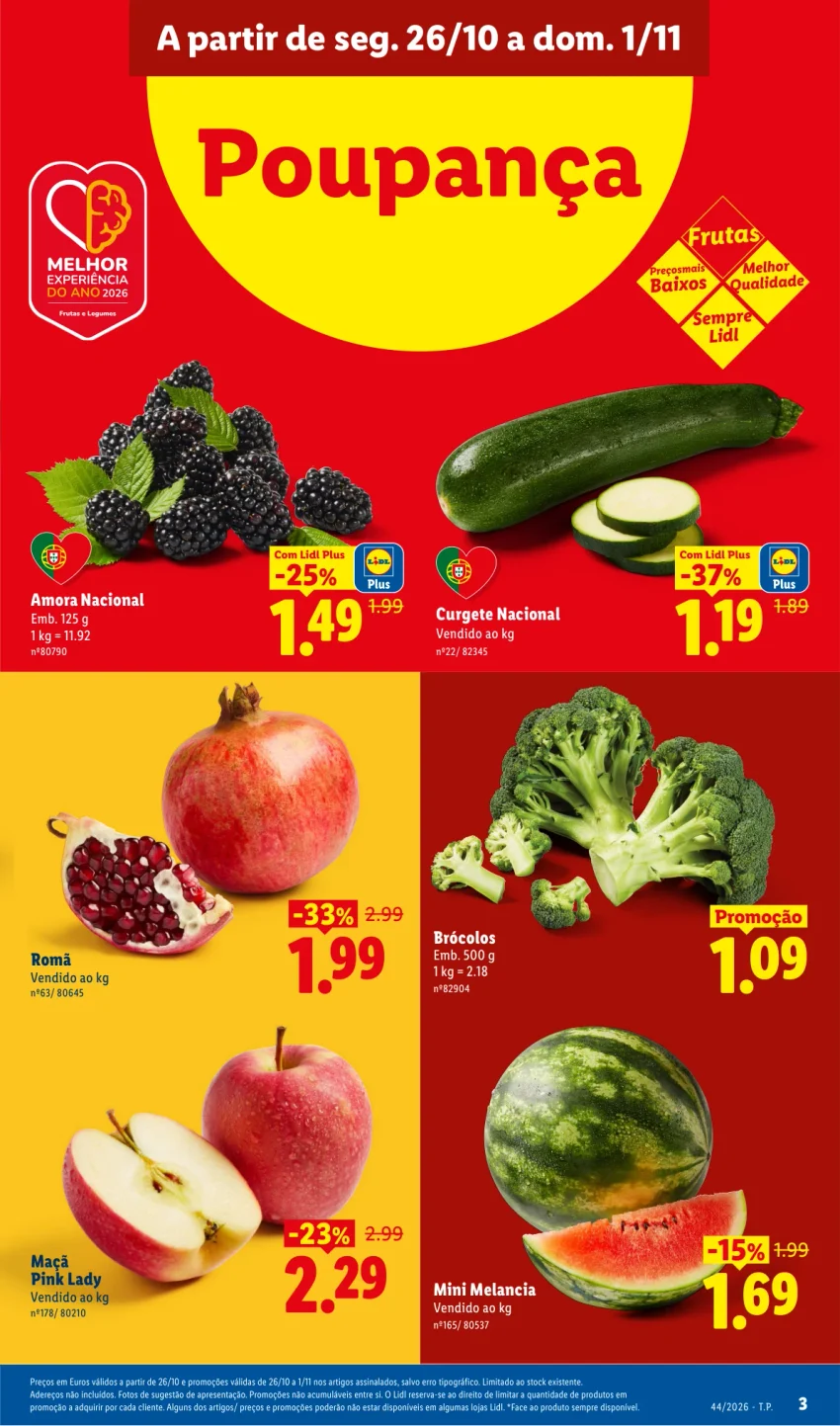 Página 3 do Folheto LiDL Promoções