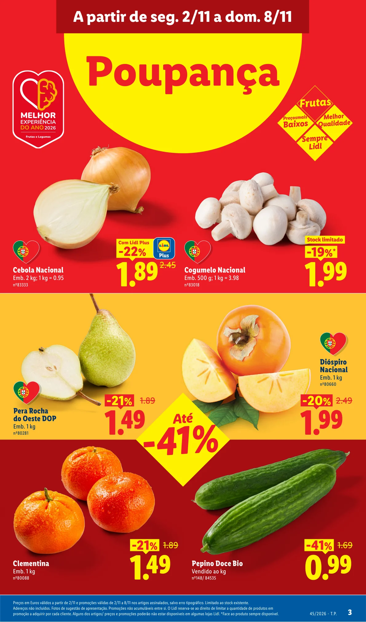 Página 3 do Folheto LiDL Promoções
