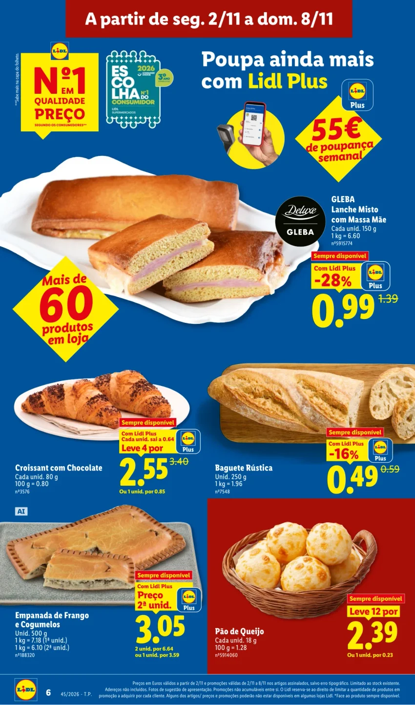 Página 6 do Folheto LiDL Promoções
