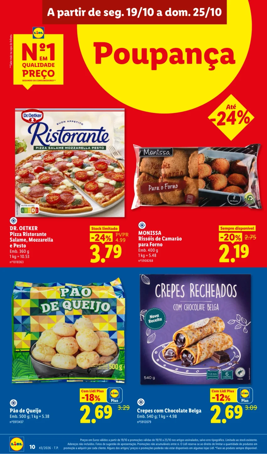 Página 10 do Folheto LiDL Promoções